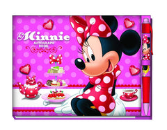 Disney 85972 Minnie Mouse Deluxe Autograph Book with Pen