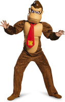 Disguise Child Deluxe Donkey Kong Costume - M,Brown