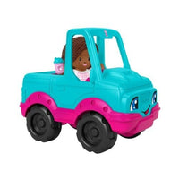 Fisher-Price Little People Barbie Toy Pick Up Truck and Figure, Toddler and Preschool Toy