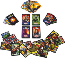 Mattel Games UNO Ultimate Marvel Card Game with 4 Character Decks, 4 Collectible Foil Cards & Special Rules, 2-4 Players, 2nd Edition