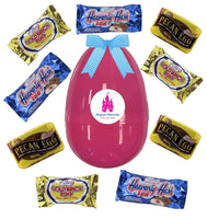 Elmer's Chocolate Easter Egg Gift – 3 Gold Brick Eggs, 3 Heavenly Hash Eggs, and 3 Pecan Eggs (Colors May Vary)