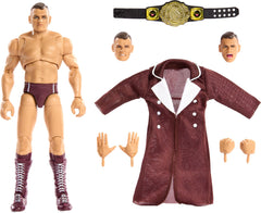 Mattel WWE Ultimate Edition Action Figure & Accessories, 6-inch Gunther Collectible Set, Swappable Heads & Hands, Entrance Gear & 30 Articulation Points