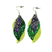 The Mardi Gras Krewe Mardi Gras Earrings, Dangle Earrings for Women, Mardi Gras Essentials Accessories