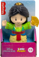 Disney Princess Mulan Little People Single Character Figure Toddler Toy for Pretend Play