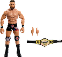 Mattel WWE Elite Action Figure & Accessories, 6-inch Collectible Austin Theory with 25 Articulation Points, Life-Like Look & Swappable Hands