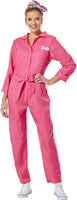 InSpirit Designs Barbie Pink Coverall/Utility Adult Costume - L