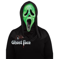 Ghost Face Green Fluorescent Mask