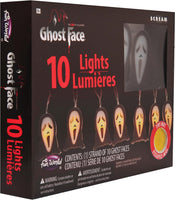 Fun World Officially Licensed Ghost Face String Lights (Battery Operated)