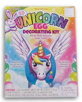 Easter Unlimited Unicorn Easter Egg Decorating Kit by Easter Unlimited – Complete DIY Craft Set with Coloring Tablets, Unicorn Faces, Wings, and More – Perfect for Kids' Easter Activities