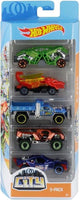 Hot Wheels Assortment Cars, 5 Count