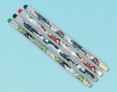 amscan Assorted Avengers Character Pencils- 8 pcs.