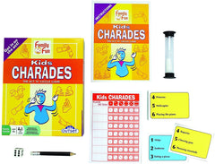 Charades for Kids - An Imaginative Classic Party Game for Young Children - Features 50 Cards With 300 Charades (Ages 8+)