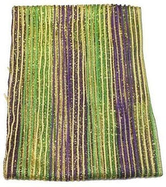 Mardi Gras MARDI GRAS Purple Green Gold Fringe SCARF MASQUERADE COSTUME SEXY