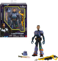 Disney Pixar Lightyear Alpha Class Collector Action Figure, Zap Patrol Mo Morrison with Accessories 7 Inch Tall, 24 Articulated Joints, 6 Years & Up