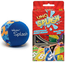 Magical Memories Collection UNO Splash Card Game and Waboba Splash Water Bouncing Ball- 2 Pool and Beach Toys!