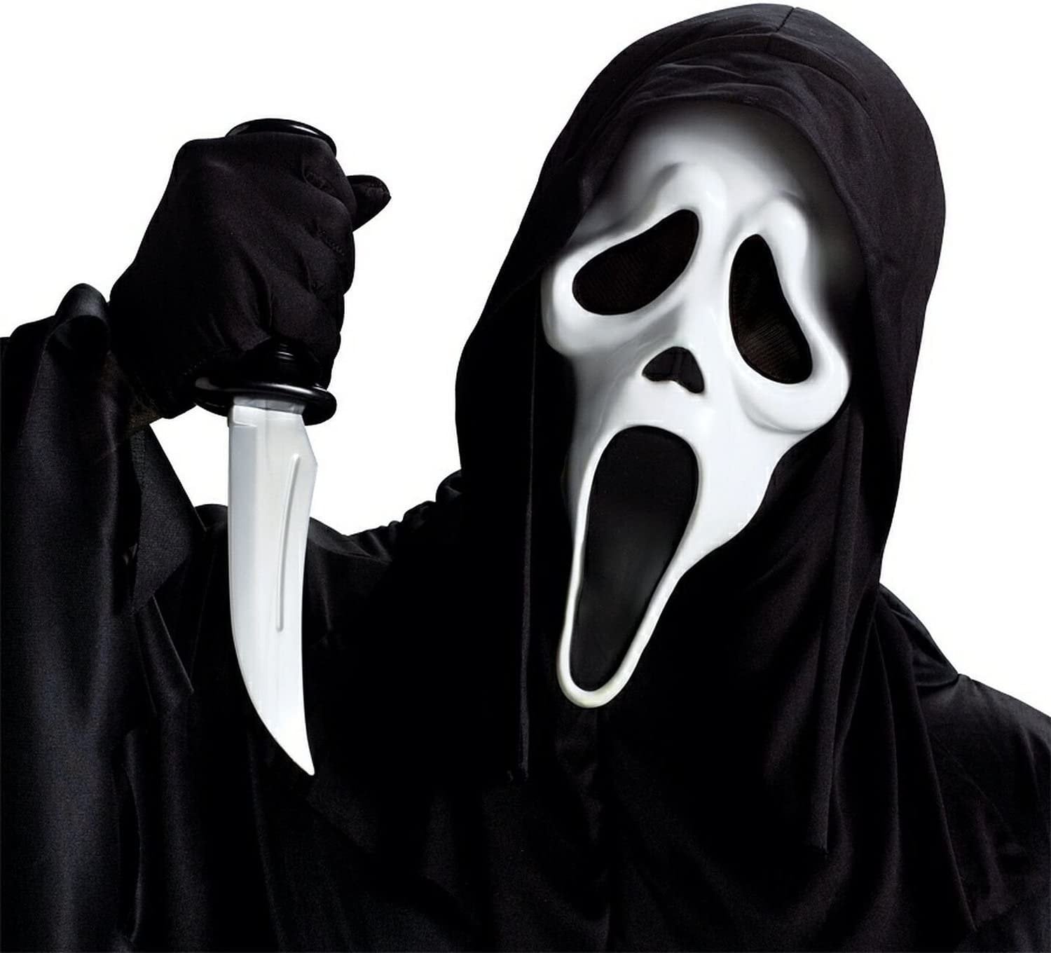 Scream Ghost Face Mask And Knife Set