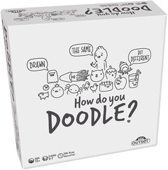 How Do You Doodle? Board Game - The Fast paced Drawing Game - for 3 to 7 Players Ages 12 and up by Outset