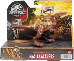 Jurassic World Fierce Force Masiakasaurus Camp Cretácico Auténtico Dinosaurio Strike Motion Figura de acción, articulaciones móviles, Fans de Regalo a Partir de 3 años