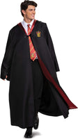 Harry Potter Robe, Deluxe Wizarding World Hogwarts House Themed Robes for Adults, Movie Quality Dress Up Costume Accessory