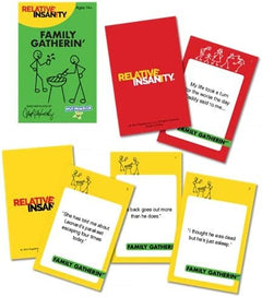 Relative Insanity - Family Gatherin' -- Laugh-Out-Loud Party Game All About Family -- Ages 14+