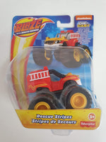 Fisher Price Nickelodeon Blaze & The Monster Machines, Rescue Stripes Diecast Car, Ages 3 and up, 2.36 Inches