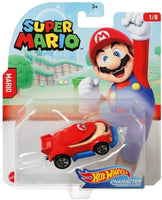 Hot Wheels Gaming Character Car Super Mario 2020 Series-Mario Vehicle