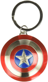 Marvel Captain America Shield Pewter Key Ring