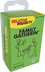 Relative Insanity - Family Gatherin' -- Laugh-Out-Loud Party Game All About Family -- Ages 14+