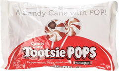 Candy Cane Tootsie Pops 9.6 Ounce