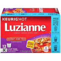 Luzianne Sweet Iced Tea, Single Serve Tea K-Cup, 12 Count