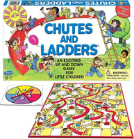 Classic Candy Land and Chutes and Ladders Games- Bundle of 2 Retro Preschool Games