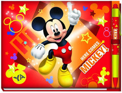 Disney Mickey Deluxe Autograph Book with Pen