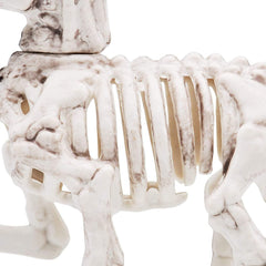 Unicorn Halloween Skeleton Decoration Tabletop Indoor Outdoor Decorations, Creepy Posable Figurine, 7 Inches