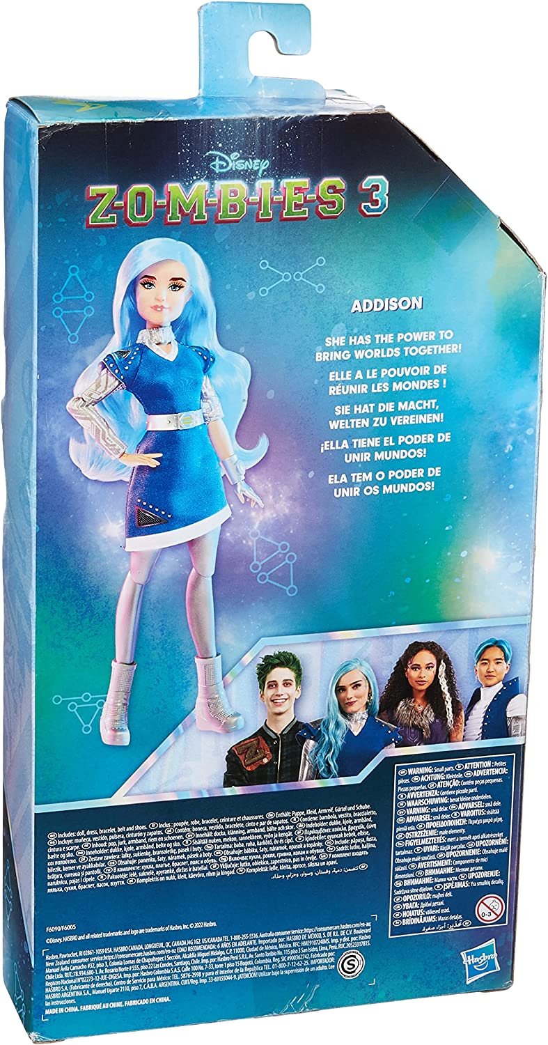 Disney Princess Zombies 3 A-spen Fashion Doll - 12-Inch Doll with Blue  Hair, Alien Outfit, Shoes, and Accessories. Toy for Kids Ages 6 and Up -  Yahoo Shopping