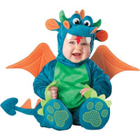 InCharacter Costumes Dinky Dragon Halloween Fancy-Dress Costume for Infant, 12-18 Months