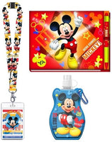 Magical Memories Collection Disney Autograph Book 2022 Pen, Disney Lanyards for Kids and Mickey Water Bottle Key Ring Set, Disneyland Essentials Disney Gifts for Kids, for Boys and Girls Red 85926